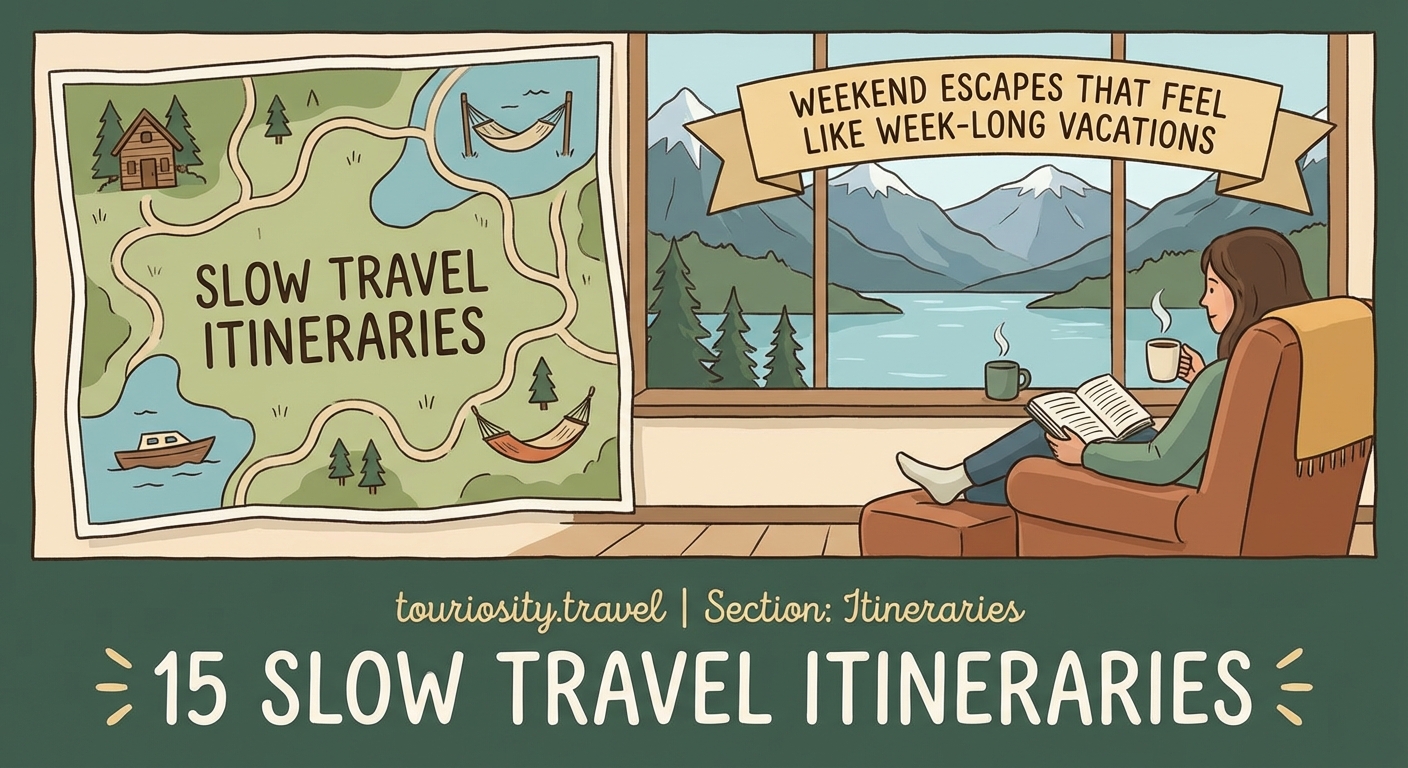 Weekend Escapes That Feel Like Week-Long Vacations: 15 Slow Travel Itineraries — 1