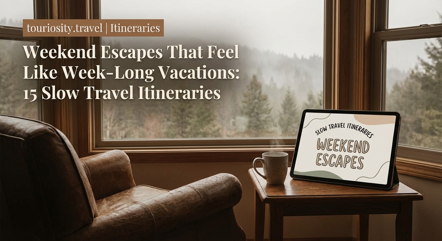 Weekend Escapes That Feel Like Week-Long Vacations: 15 Slow Travel Itineraries — 2