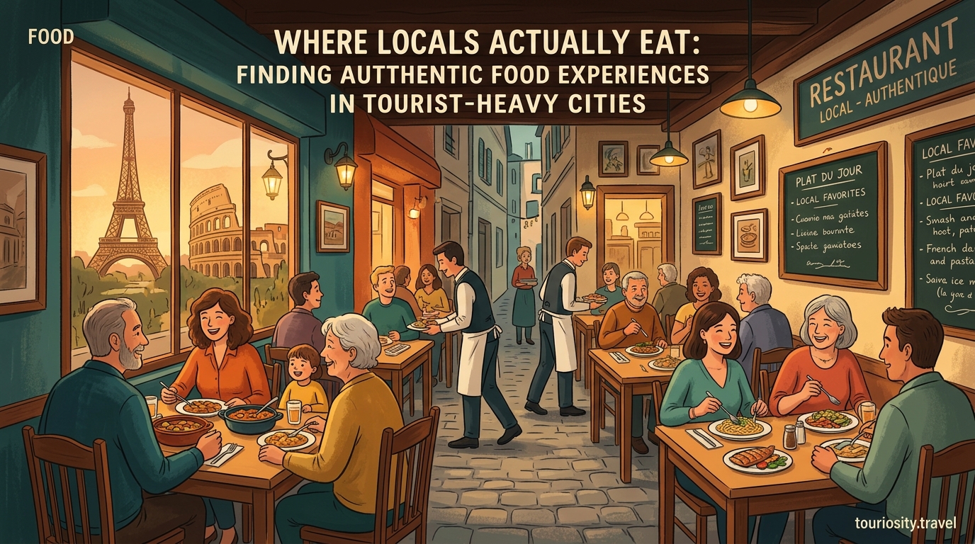 Where Locals Actually Eat: Finding Authentic Food Experiences in Tourist-Heavy Cities — 1