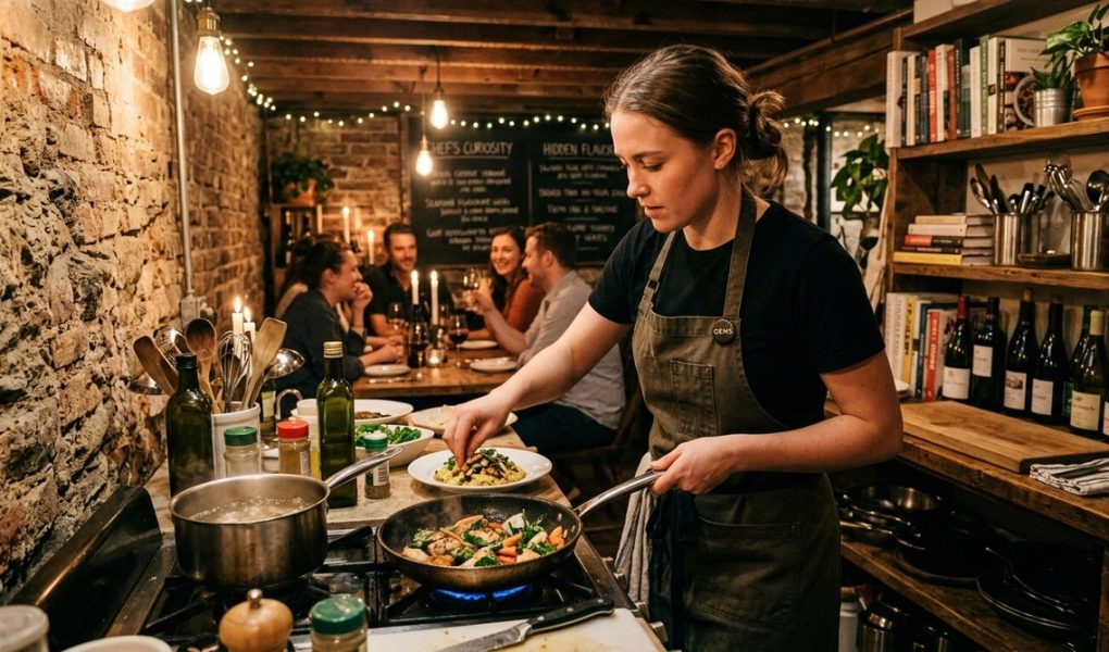 Underground Restaurants Where Chefs Cook What They Actually Want