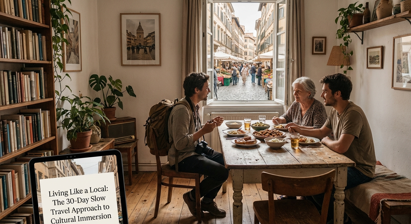 Living Like a Local: The 30-Day Slow Travel Approach to Cultural Immersion — image 1