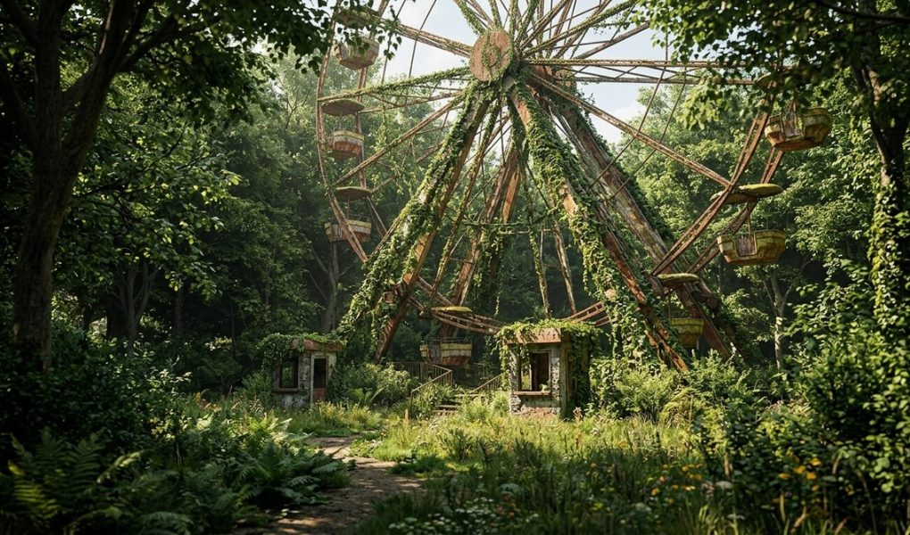 Uncovering the Abandoned Amusement Parks That Nature Has Reclaimed