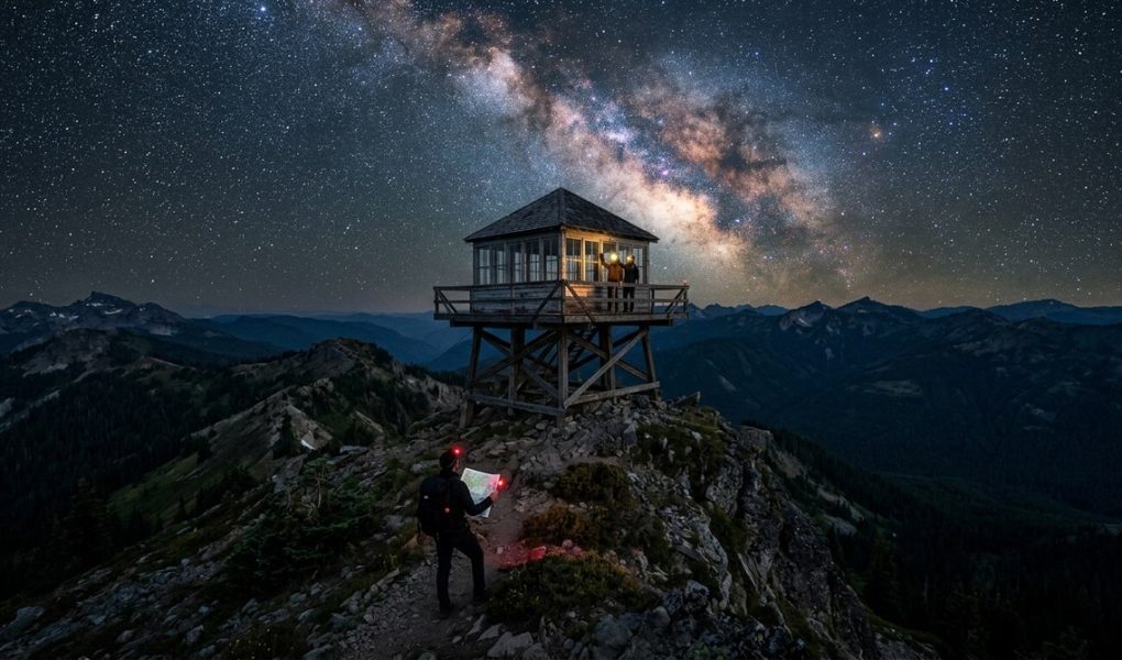 How to Find and Navigate Abandoned Fire Lookout Towers for a Night of Wild Stargazing